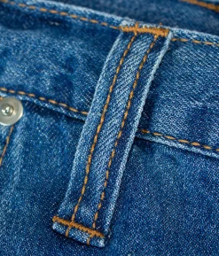 Discount Bigdude Elasticated Waist Jeans Mid Wash Pants|Cardigans