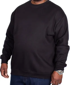 Hot Bigdude Essentials Jumper Black Tall Sweatshirts