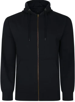 Hot Bigdude Essentials Zip Hoody Twin Pack Black/Navy Tall Hoodies