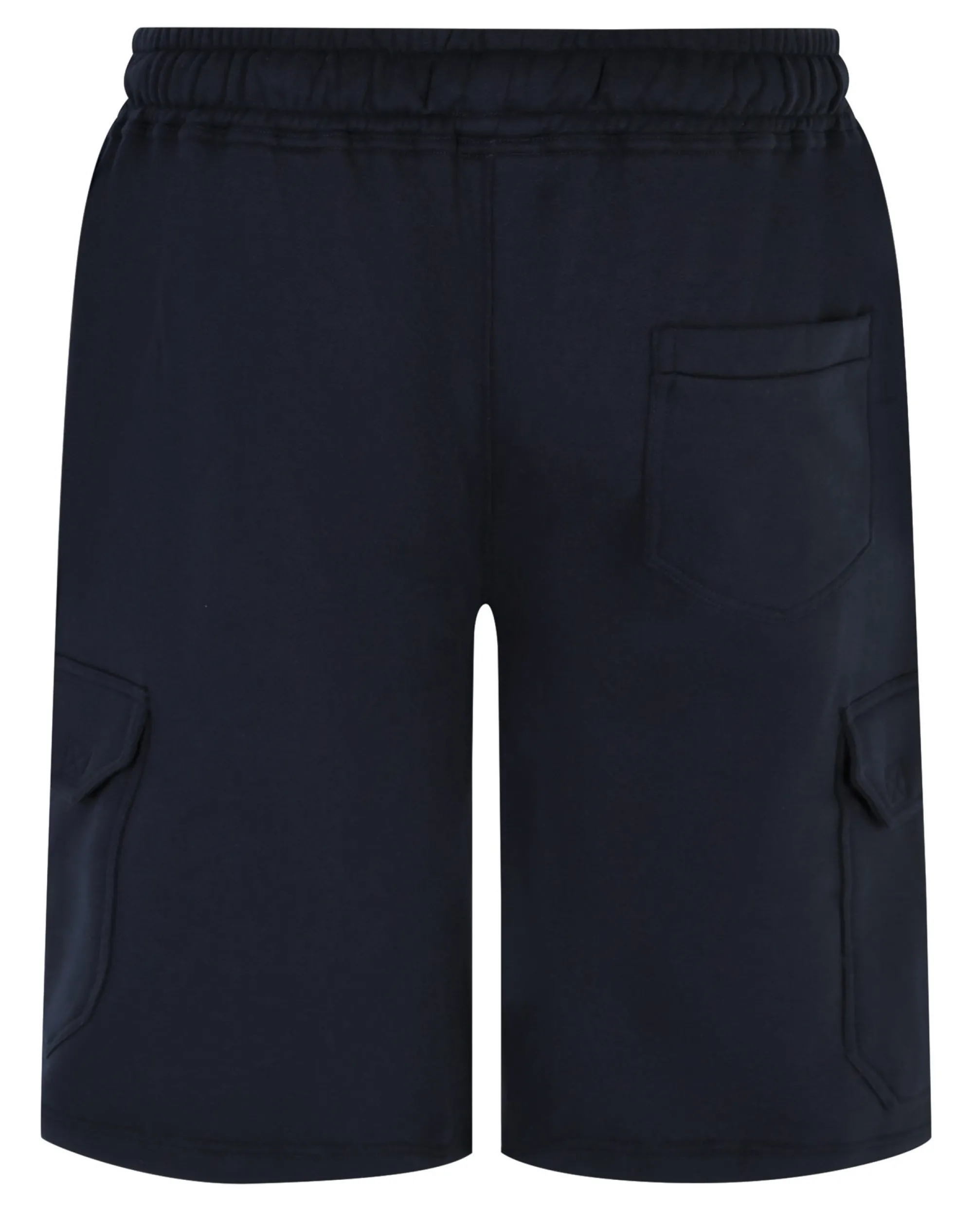 Online Bigdude Fleece Cargo Shorts Navy Shorts