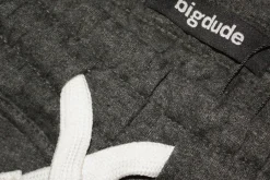 Sale Bigdude Fleece Cargo Shorts Charcoal Shorts