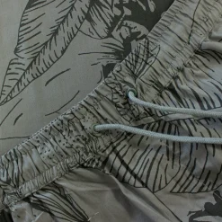 Best Bigdude Floral Print Cotton Shorts Khaki Shorts