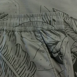 Best Bigdude Floral Print Cotton Shorts Khaki Shorts