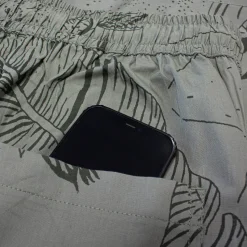 Best Bigdude Floral Print Cotton Shorts Khaki Shorts