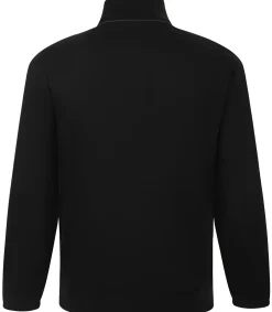 Sale Bigdude Full Zip Colour Block Jacket Black Coats & Jackets