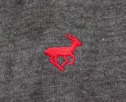 New Bigdude Funnel Neck Full Zip Sweatshirt Charcoal Sweatshirts & Cardigans