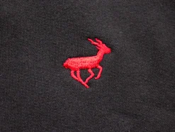 Outlet Bigdude Funnel Neck Full Zip Sweatshirt Black Sweatshirts & Cardigans