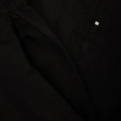 Fashion Bigdude Light Weight Elasticated Waist Cargo Shorts Black Shorts