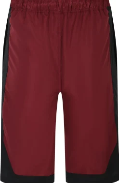 Best Bigdude Lightweight Active Gym Shorts Burgundy/Black Shorts