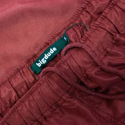 Best Bigdude Lightweight Active Gym Shorts Burgundy/Black Shorts