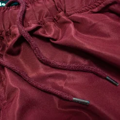 Best Bigdude Lightweight Active Gym Shorts Burgundy/Black Shorts