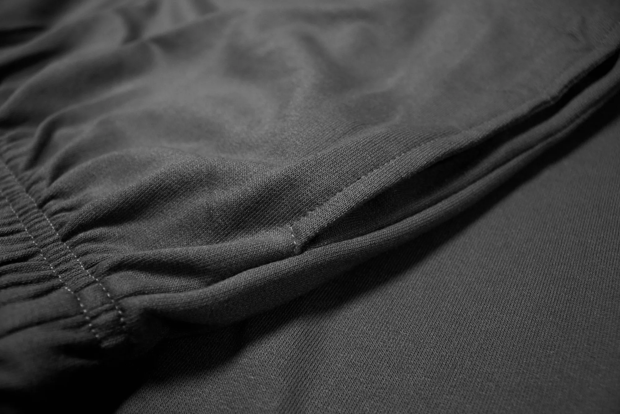 Fashion Bigdude Lightweight Cargo Joggers Black Sweatpants