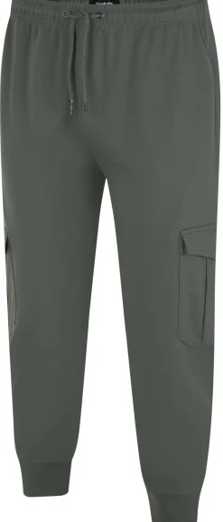 New Bigdude Lightweight Cargo Joggers Sage Green Sweatpants