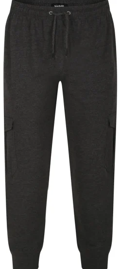 Sale Bigdude Lightweight Cargo Joggers Charcoal Sweatpants