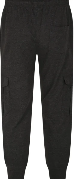 Sale Bigdude Lightweight Cargo Joggers Charcoal Sweatpants