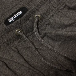 Sale Bigdude Lightweight Cargo Joggers Charcoal Sweatpants