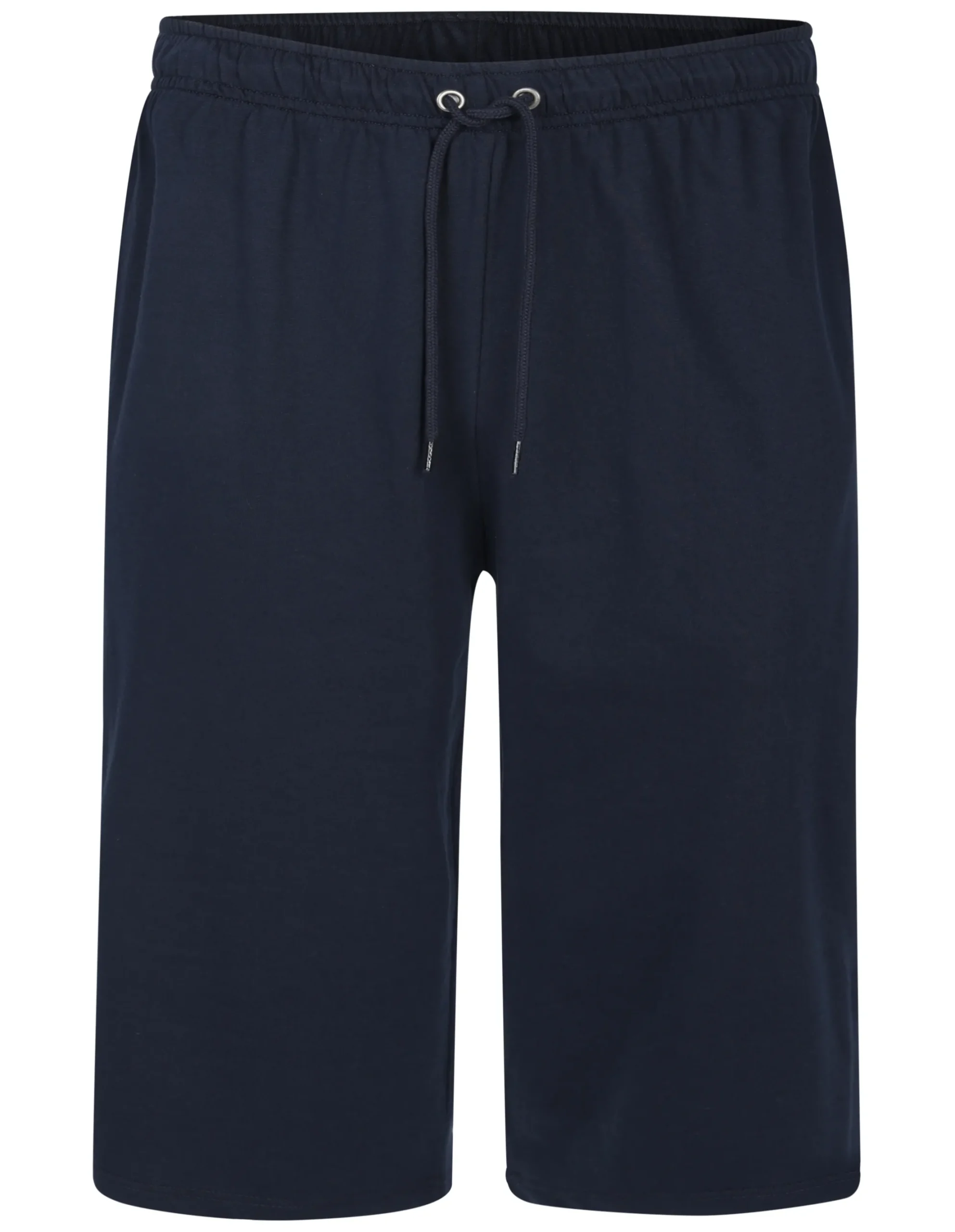 Clearance Bigdude Lightweight Cropped Loopback Joggers Navy Shorts