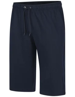 Clearance Bigdude Lightweight Cropped Loopback Joggers Navy Shorts