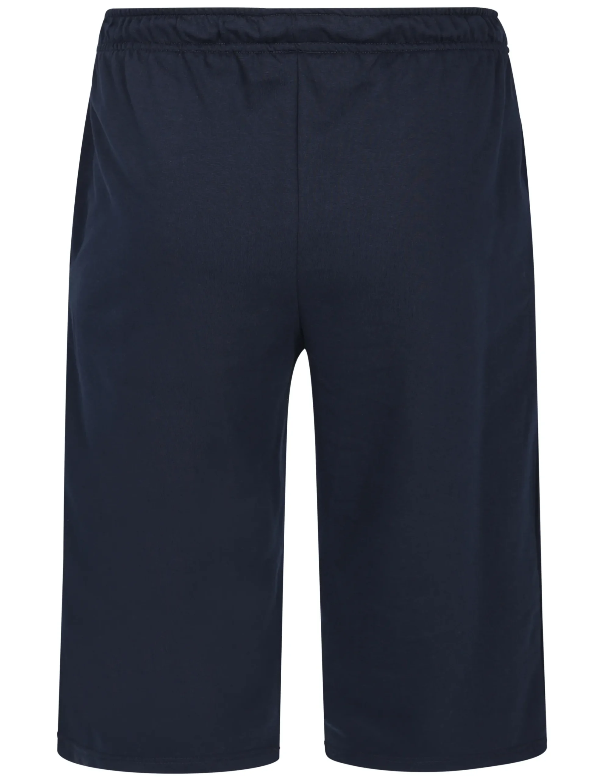 Clearance Bigdude Lightweight Cropped Loopback Joggers Navy Shorts