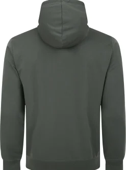 Fashion Bigdude Lightweight Half Zip Hoody Sage Green Tall Hoodies