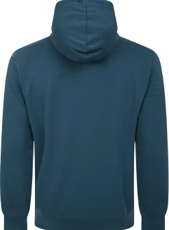 Online Bigdude Lightweight Half Zip Hoody Petrol Tall Hoodies