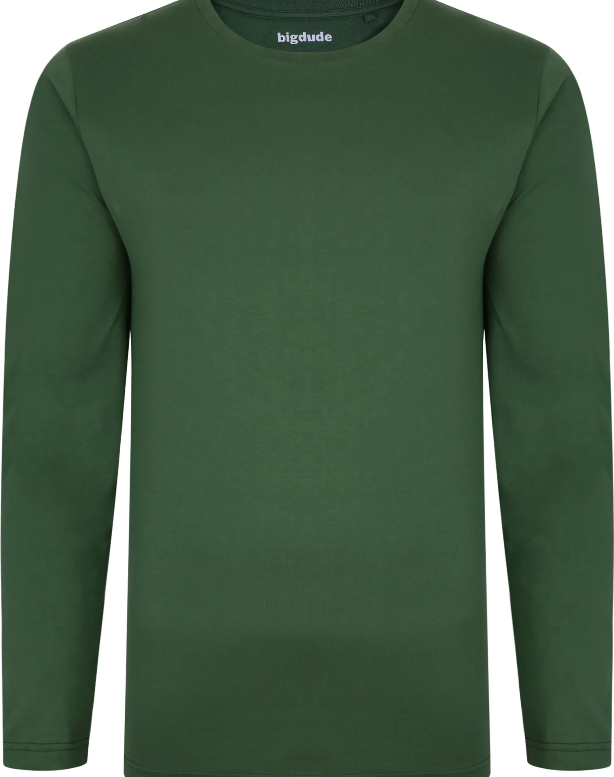 Best Bigdude Long Sleeve T-Shirt Deep Green T-shirts