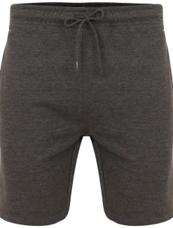 Best Bigdude Loop Back Jogger Shorts Charcoal Shorts