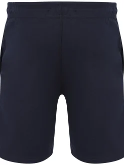 Hot Bigdude Loop Back Jogger Shorts Navy Shorts