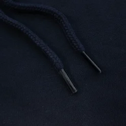 Outlet Bigdude Loop Back Sleeveless Hoody Navy Hoodies