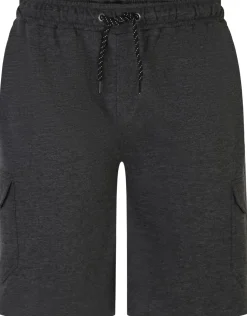 Sale Bigdude Loopback Cargo Shorts Charcoal Shorts