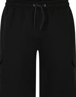 New Bigdude Loopback Cargo Shorts Black Shorts