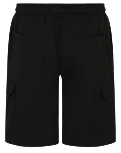 New Bigdude Loopback Cargo Shorts Black Shorts