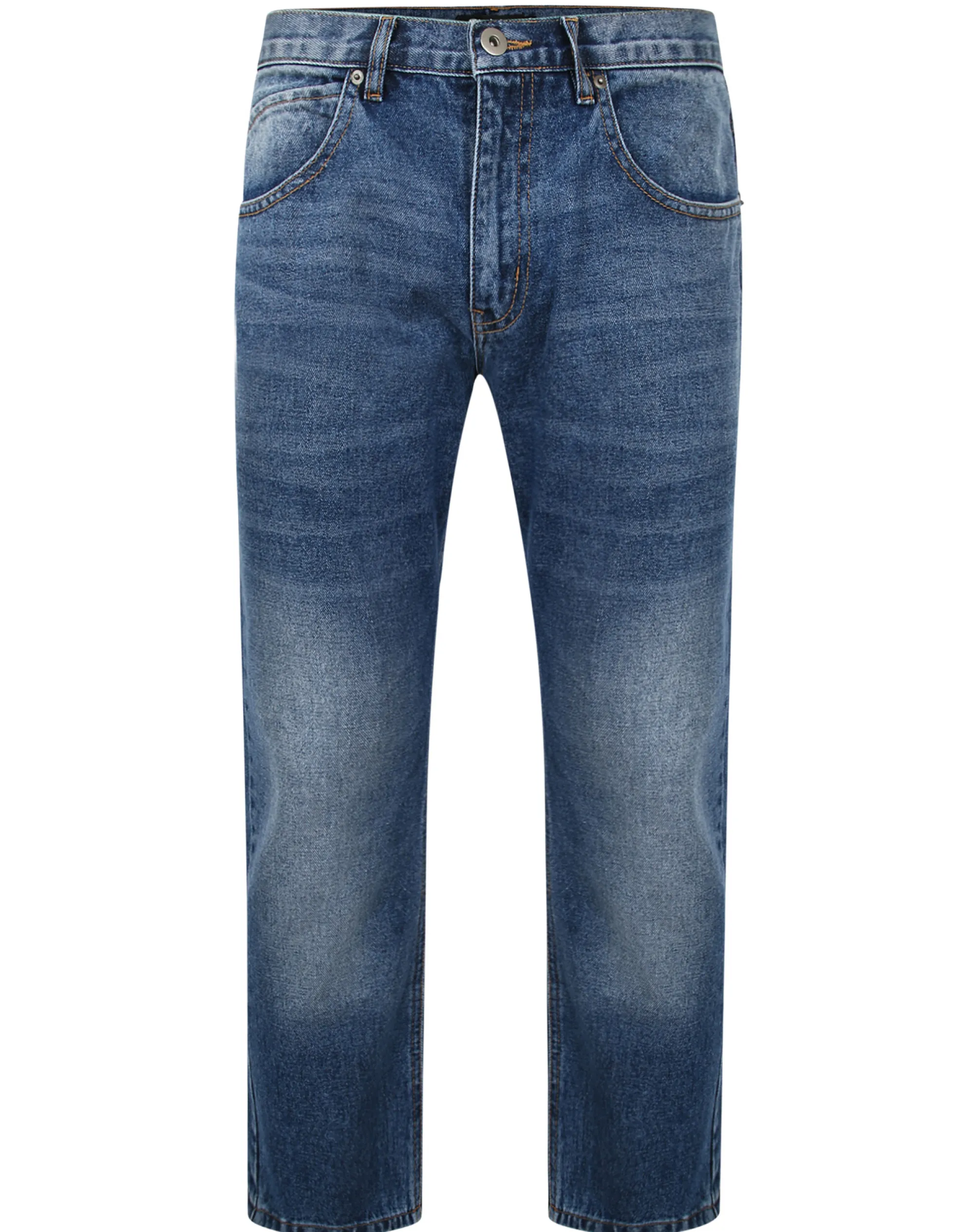 New Bigdude Non Stretch Loose Fit Jeans Dark Wash Jeans