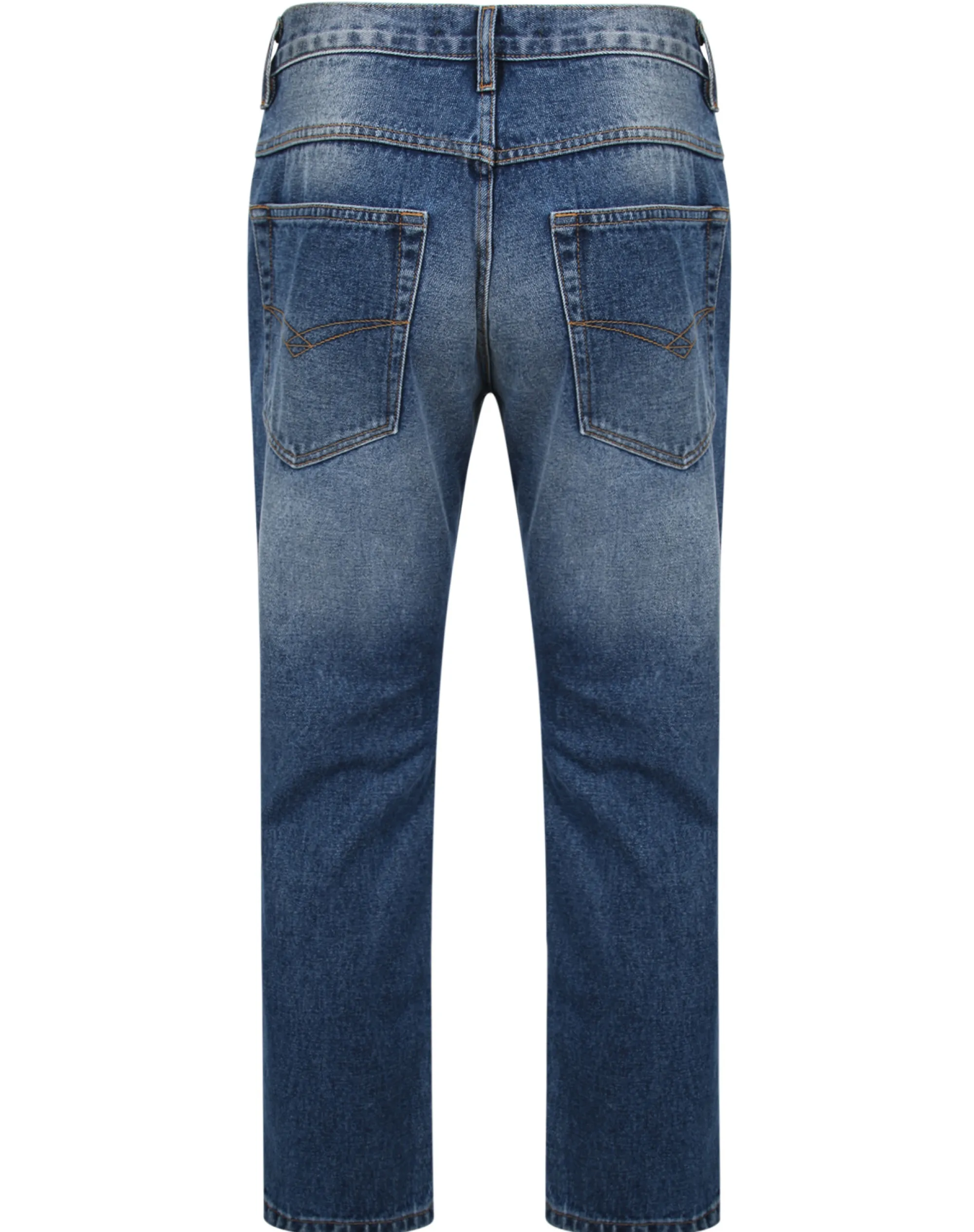 New Bigdude Non Stretch Loose Fit Jeans Dark Wash Jeans