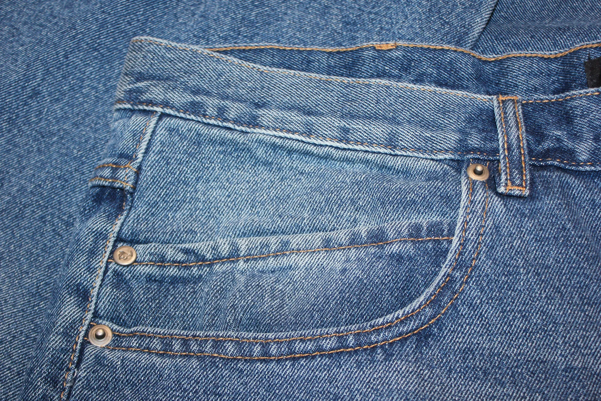 New Bigdude Non Stretch Loose Fit Jeans Dark Wash Jeans