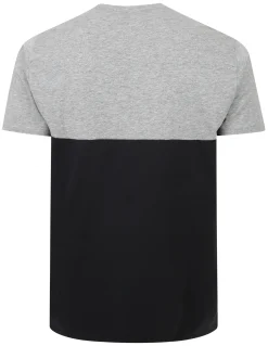 Outlet Bigdude NYC Print Cut & Sew T-Shirt Grey T-shirts