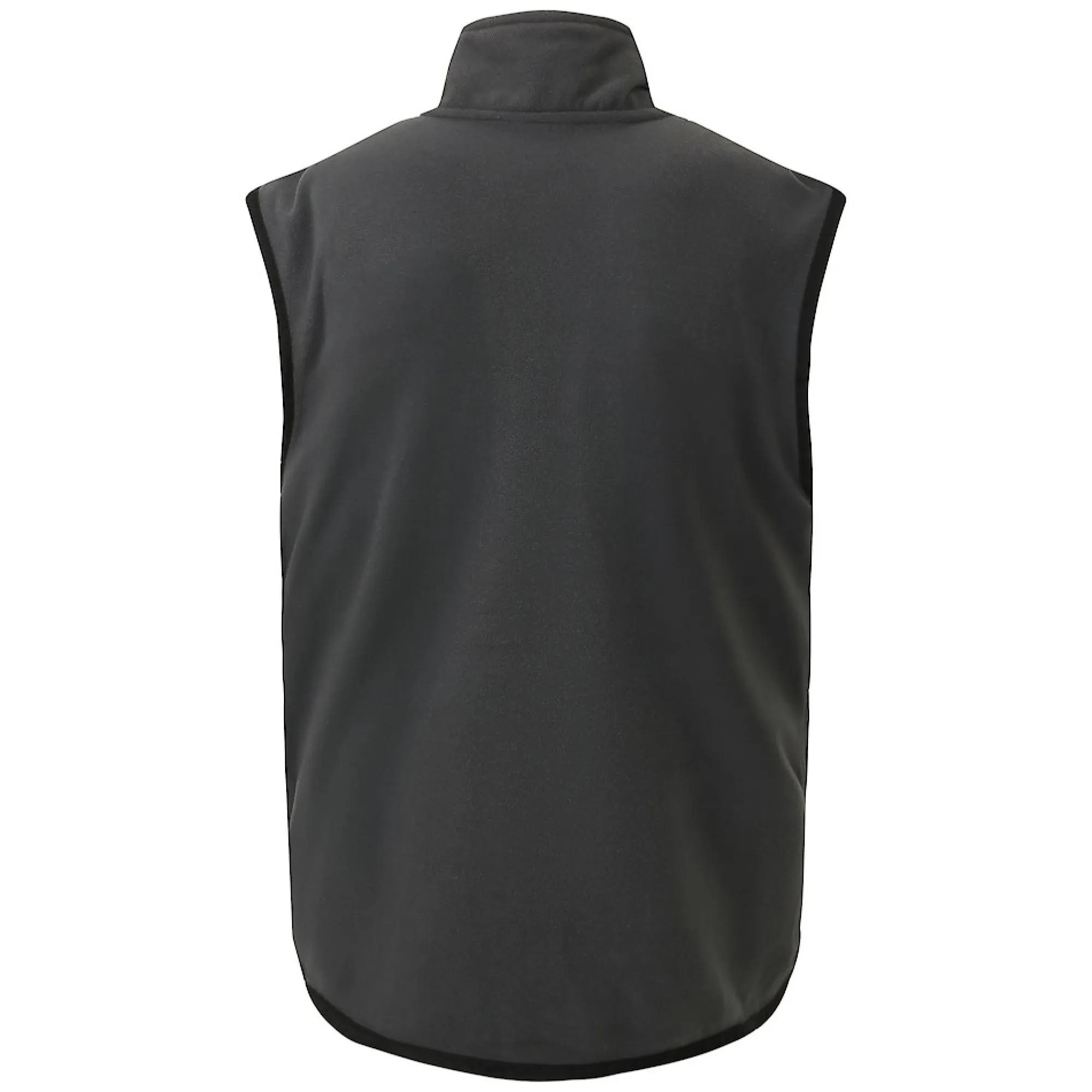 Online Bigdude Nylon Polar Fleece Gilet Black/Charcoal Coats & Jackets