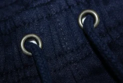 Fashion Bigdude Open Hem Joggers Navy Sweatpants