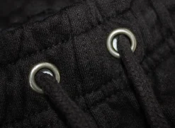 Clearance Bigdude Open Hem Joggers Black Sweatpants