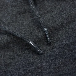 Hot Bigdude Open Hem Joggers Charcoal Sweatpants