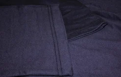 Fashion Bigdude Open Hem Loop Back Joggers Navy Sweatpants