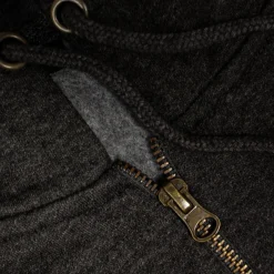 Clearance Bigdude Original Full Zip Hoody Charcoal Hoodies