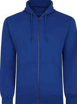 Outlet Bigdude Original Full Zip Hoody Royal Blue Hoodies