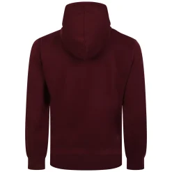 Discount Bigdude Original Full Zip Hoody Burgundy Hoodies