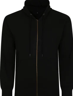 Discount Bigdude Original Full Zip Hoody Black Tall Hoodies