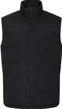 Clearance Bigdude Padded Gilet Black Coats & Jackets
