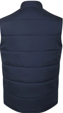 Discount Bigdude Padded Gilet Navy Coats & Jackets