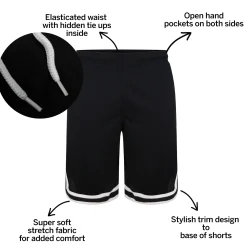 Fashion Bigdude Performance Shorts Black Shorts