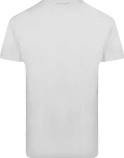 Fashion Bigdude Plain Crew Neck T-Shirt With Pocket White T-shirts
