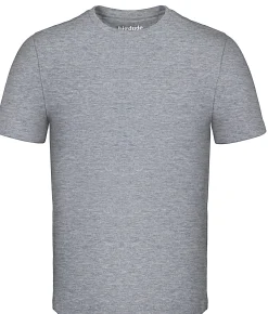 Online Bigdude Plain Crew Neck T-Shirt Grey Tall T-shirts